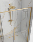 Cabine de douche SOLAR GOLD 100x80 Sans receveur de douche 4