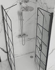Cabine de douche Rea Molier Black 90x80 2