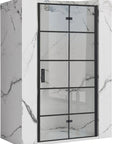 Porte de douche Rea Molier Black 80 + profilé 4