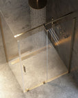 Cabine de douche REA Montana Gold Brush 120x80 4