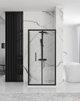 Cabine de douche rectangulaire Rapid Fold Porte: 80 x Paroi: 100 5