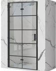 Porte de douche Rea Molier Black 80 + profilé 1