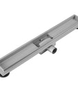 Drain linéaire Rea Neox BRUSH NICKEL 90 5