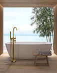 Robinet de baignoire Rea Lungo Ortis Gold 7
