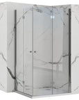 Cabine de douche pliante Rea Fold N2 Modulée 70x80 1