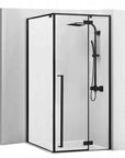Cabine de douche Fargo 90x90 Black Mat Sans receveur de douche 1