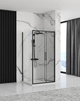 Cabine de douche rectangulaire Rapid Fold Porte: 100 x Paroi: 80 4