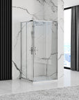 Cabine de douche Rea Punto 80x80 Sans receveur de douche 2