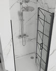 Porte de douche Rea Molier Black 80 + profilé 2