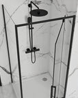 Cabine de douche rectangulaire Rapid Swing Porte: 80 x Paroi: 80 3