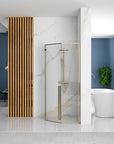 Cabine de douche DIAMOND GOLD 90x90 Avec receveur Diamond 4