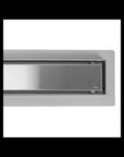 Drain linéaire Rea Neox BRUSH NICKEL 90 4