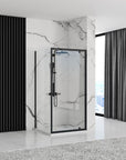 Cabine de douche rectangulaire Rapid Swing Porte: 80 x Paroi: 90 5