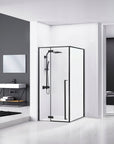 Cabine de douche Fargo 90x90 Black Mat Sans receveur de douche 3