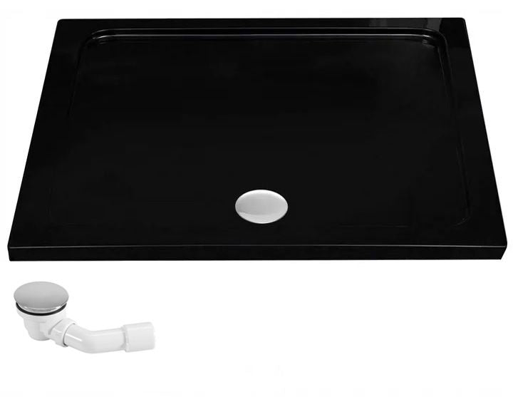 Cabine de douche Fargo 100x80 Black Mat Sans receveur de douche 7