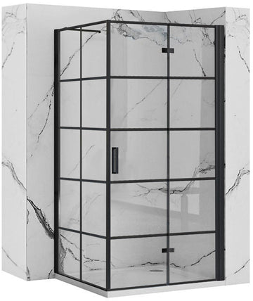Cabine de douche Rea Molier Black 100x80  1