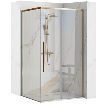 Cabine de douche SOLAR GOLD 90x90 Avec receveur de douche Savoy 1