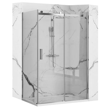 Cabine de douche Rea Nixon 140x80 gauche 1
