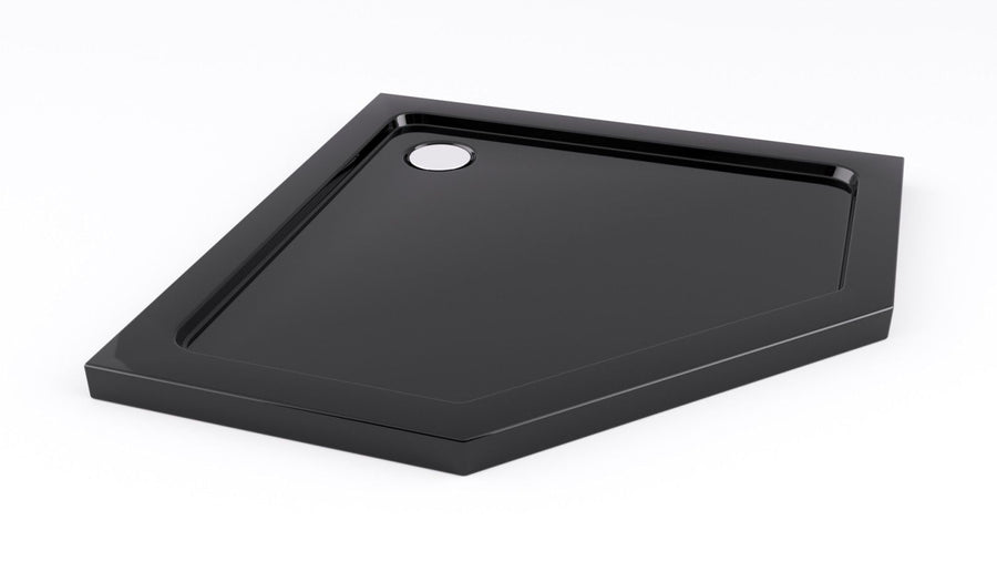 Cabine de douche DIAMOND BLACK MAT 80x80 Sans receveur 6
