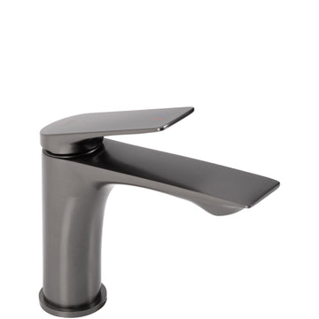 Robinet de salle de bain Rea AVALON titanium Low  1