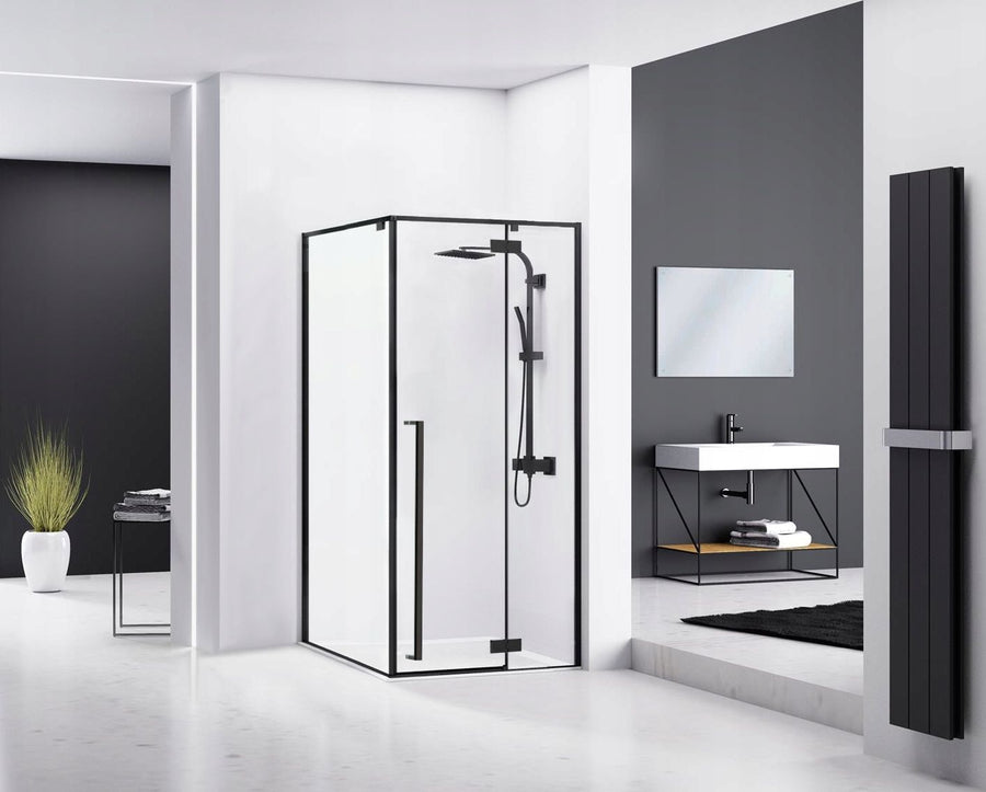 Cabine de douche Fargo 90x90 Black Mat Sans receveur de douche 2