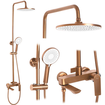 Kit de douche REA AVALON Copper BRUSH  1