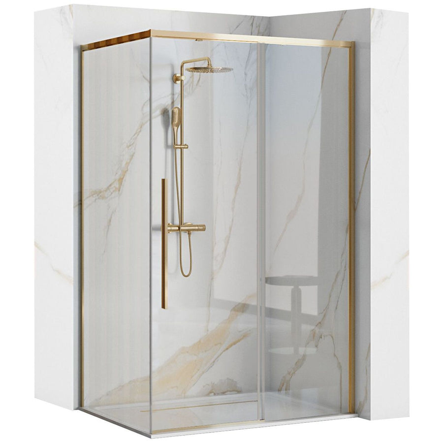 Cabine de douche SOLAR GOLD 100x80 Avec receveur de douche Savoy 1