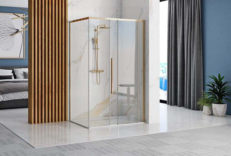 Cabine de douche SOLAR GOLD 100x80 Avec receveur de douche Savoy 5