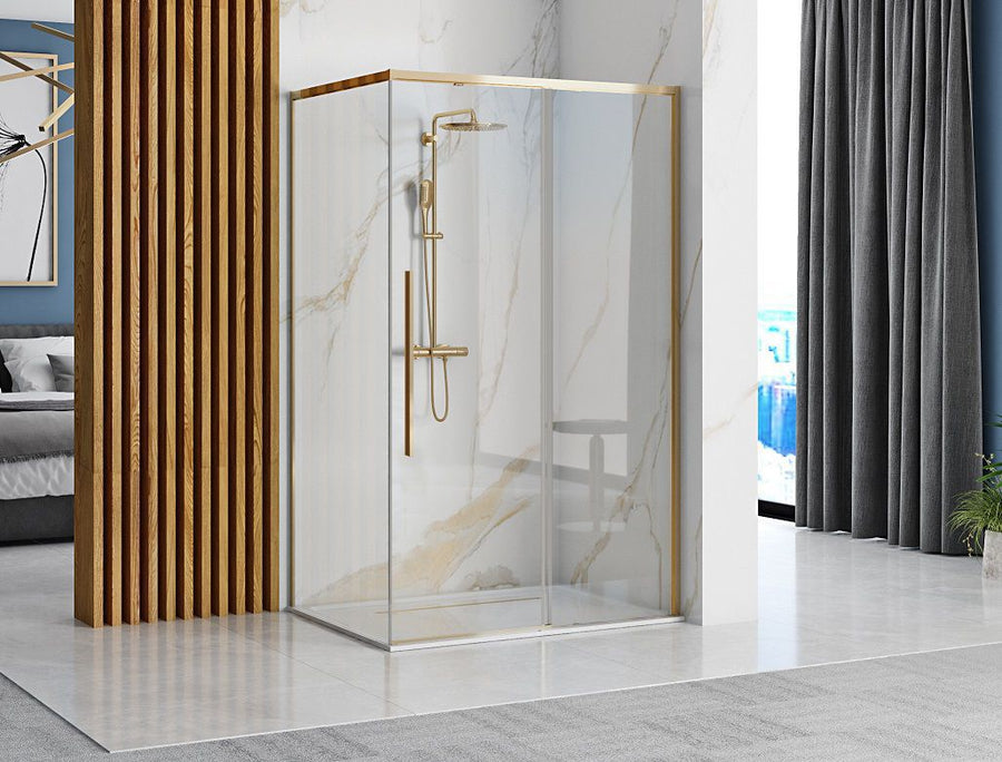 Cabine de douche SOLAR GOLD 100x80 Avec receveur de douche Savoy 2